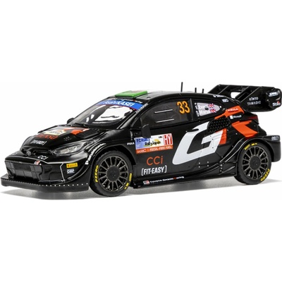 Ixo Toyota GR Yaris Rally1 33 Evans/Martin vítězové Rally Japan 2024 Models 1:43