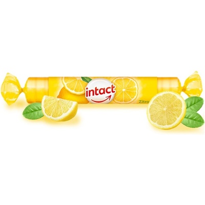 Intact hroznový cukr s vitamínem C citrón 40 g