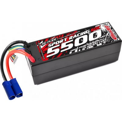 TEAM CORALLY Sport Racing 60C 5500mAh 14,8V 4S LiPo Stick Hardcase EC5