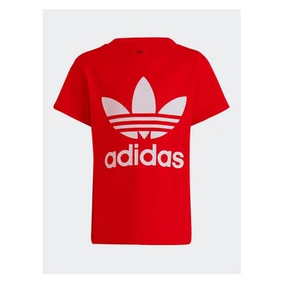 Adidas Тишърт Adicolor Trefoil T-Shirt IC9117 Червен Regular Fit (Adicolor Trefoil T-Shirt IC9117)