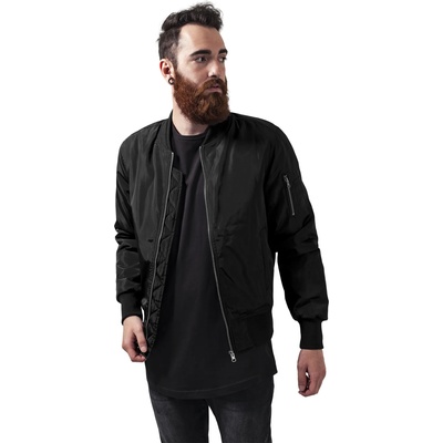 Urban Classics Мъжко черно яке тип бомбър Urban Classics blk/blkMODEL724 SALE - , размер M