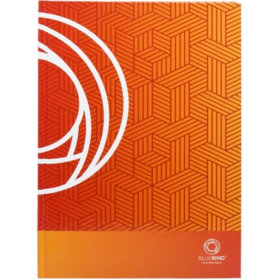 Тетрадка с твърди корици, офсет, шита, малки квадрати 5х5, 96 листа, a4