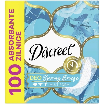 Discreet Ежедневни превръзки Discreet Deo - Морски бриз, 100 броя