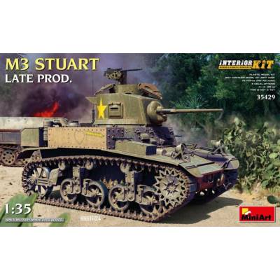 MiniArt M3 Stuart Late Production w/ Interior Kit 1:35