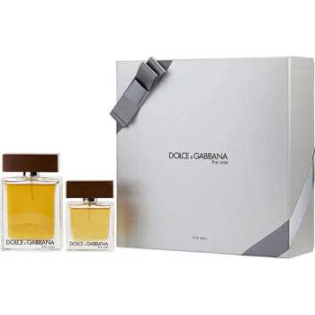 Dolce&Gabbana The One for Men Подаръчен комплект, Тоалетна вода 100ml + Тоалетна вода 30ml, мъже