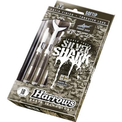 Šípky Harrows Silver Shark soft 18g A