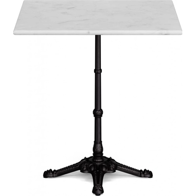 Blumfeldt Patras, bistro stôl, mramorová stolová doska, 60 x 60 cm, podstavec z liatiny (GDMC1-Patras-E)