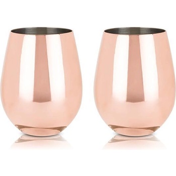 Viski (САЩ) Комплект от 2 бр. стоманени чаши viski copper - 530 мл (viski 5221)