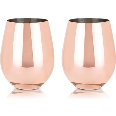 Viski (САЩ) Комплект от 2 бр. стоманени чаши viski copper - 530 мл (viski 5221)