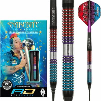 Red Dragon Šipky Peter Wright Snakebite - Spirit - 20g