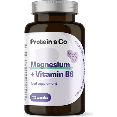 Protein&Co. Magnesium +B6 60 kapsúl