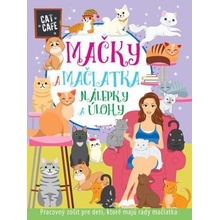 Mačky a mačiatka nálepky a úlohy