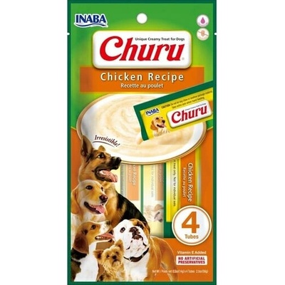 INABA Churu Chicken recipe kura pre psov 4 x 14 g