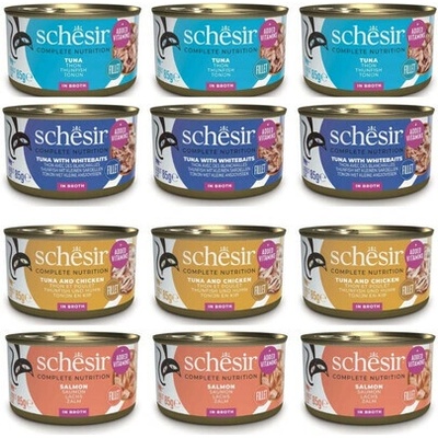 Schesir cat tuniak vo vývare 85 g