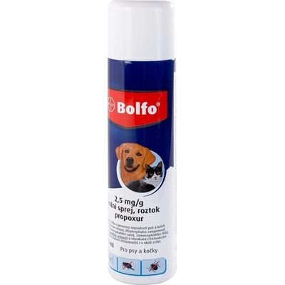Bolfo Antiparazitika sprej 2 x 250 ml – Hledejceny.cz