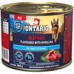 ONTARIO Консерва Ontario Adult говеждо пате с вкус на спирулина 200g (214-859792)