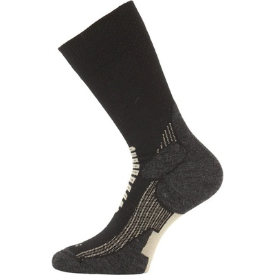 Lasting ponožky na běžky merino SCA 24/25 černá/béžová