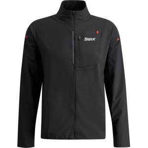 Swix Мъжко яке за бягане Swix 30K Jacket Running jacket - Jet Black - размер XL (028-0848-0114)