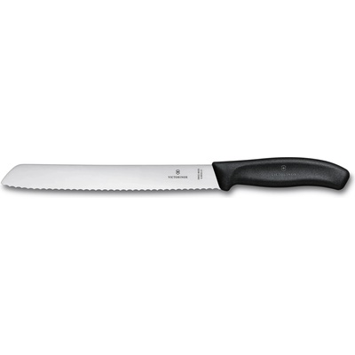 Victorinox Нож за хляб SWISS CLASSIC 21 см, черен, пластмаса, Victorinox (VN6863321G)