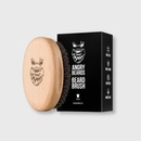 Hrebene a kefy na fúzy Angry Beards Drevená kefa na bradu a fúzy Harden