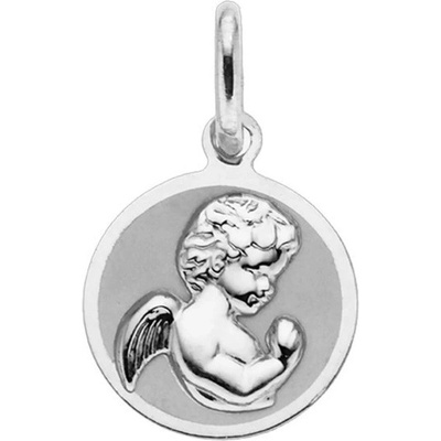 Steel Edge Stříbrný přívěsek anděl 3001170011