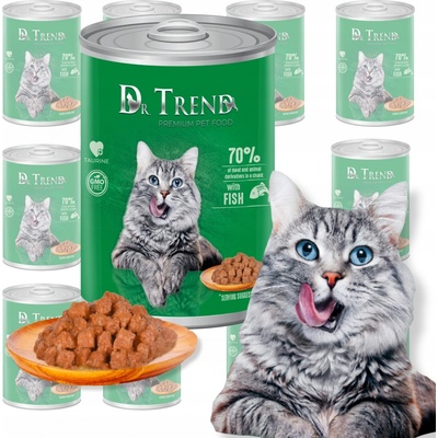 DR.TREND Premium S RYBOU 70% mäsa 400 g