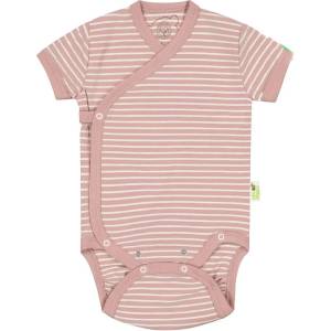 Bio Baby Бебешко боди на райе Bio Baby - Органичен памук, 68 сm, 4-6 месеца, розово (97222108) - baby
