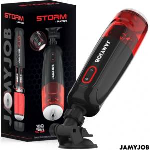 Jamyjob - storm автоматичен вагина мастурбатор 10 ротация и тласкащи режима