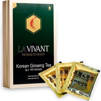 La Vivant Instantní čaj z korejského ženšenu 100 ks