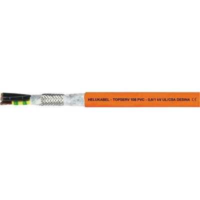 Helu TOPSERV® 108 707251 servo kábel 4 G 2.5 mm² 50 m oranžová
