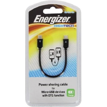 Energizer Кабел Energizer - LCAEHPOWSHMC2, micro USB/micro USB, черен (LCAEHPOWSHMC2)