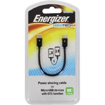 Energizer Кабел Energizer - LCAEHPOWSHMC2, micro USB/micro USB, черен (LCAEHPOWSHMC2)