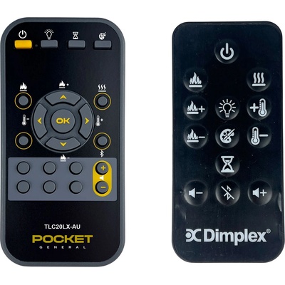 GENERAL Dimplex TLC20LX-AU - дистанционно управление дубликат (Dimplex TLC20LX-AU)