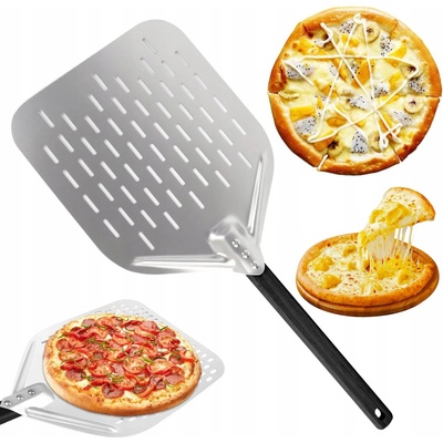 Perforovaná lopata na pizzu čtvercová 30,5 x 66 cm – Focoso Pizzeria – Zboží Mobilmania