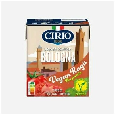 Cirio Omáčka rajčatová a zeleninová s hrachovým proteinem 340 g