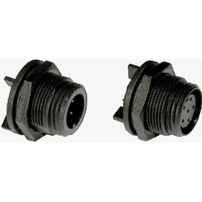 Bulgin PX0413/03P kulatý konektor DIN, 1 ks