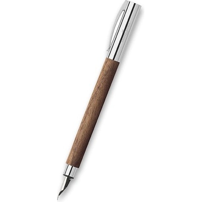 Faber-Castell Ambition Walnut Wood plnicí pero, hrot M 0021/1485800