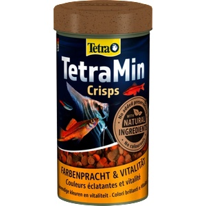 TETRA TetraMin Crisps (Тетрамин Криспс) основна храна за всички видове декоративни рибки на хрупкави дискчета
