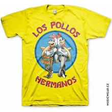 Breaking Bad tričko Los Pollos Hermanos yellow