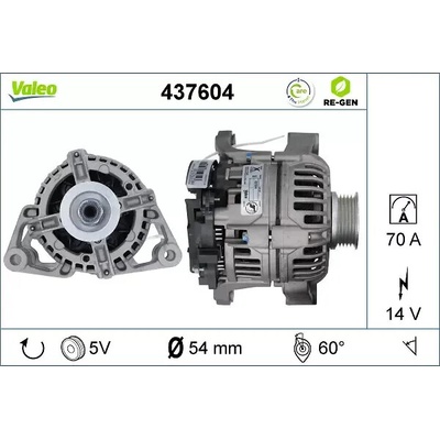 VALEO Alternátor VA 437604