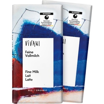 Vivani Mléčná čokoláda mini 12,5 g