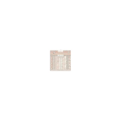 Sada papírů 20,3x20,3 190g You and Me, na pozadí (SBBS62) Stamperia SCR525880