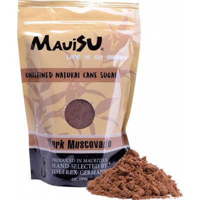 MauiSU Dark Muscovado prírodný trstinový cukor 500 g
