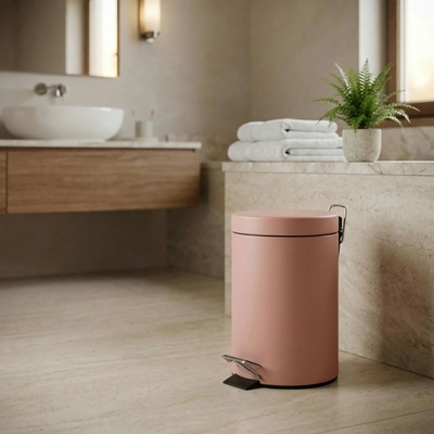 KELA KL-20525 Kozmetický kôš ROSE kov 3 l