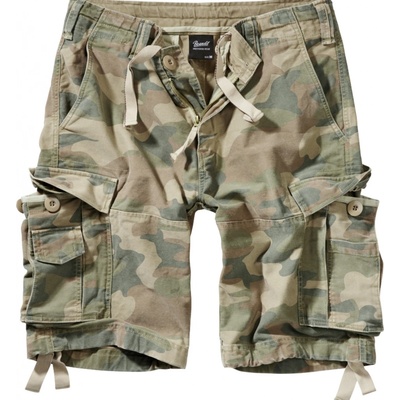 Brandit pánske cargo šortky VINTAGE CLASSIC light woodland