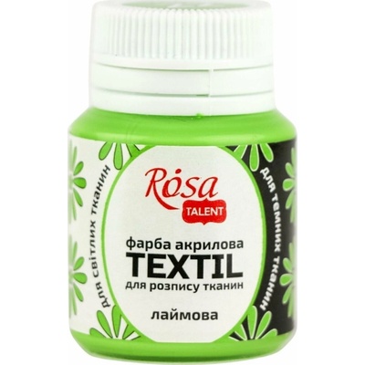 Rosa Talent farba na textil 20 ml 22 lime