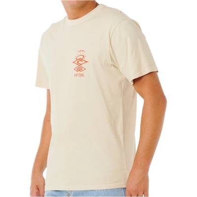 Rip Curl Мъжка тениска Rip Curl Search Icon Tee T-shirt - Vintage White (216-2817-0712)