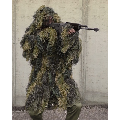 Ghillie Suit Standard Parka maskovací woodland – Zboží Dáma