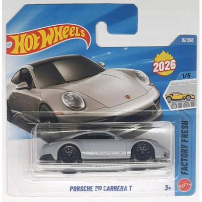 Carrera Autíčko Hot Wheels Porsche 911 biele mierka 1:64 séria FACTORY FRESH