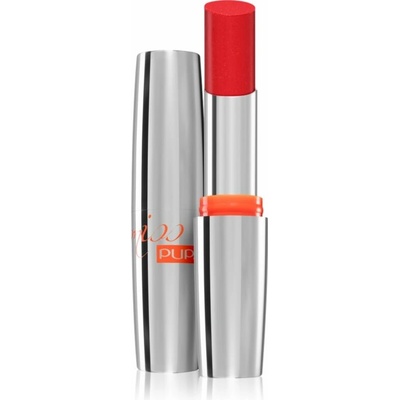 Pupa Milano Miss Pupa Ultra Shiny Lipstick hydratačný lesklý rúž 503 Spicy Red 2,4 ml